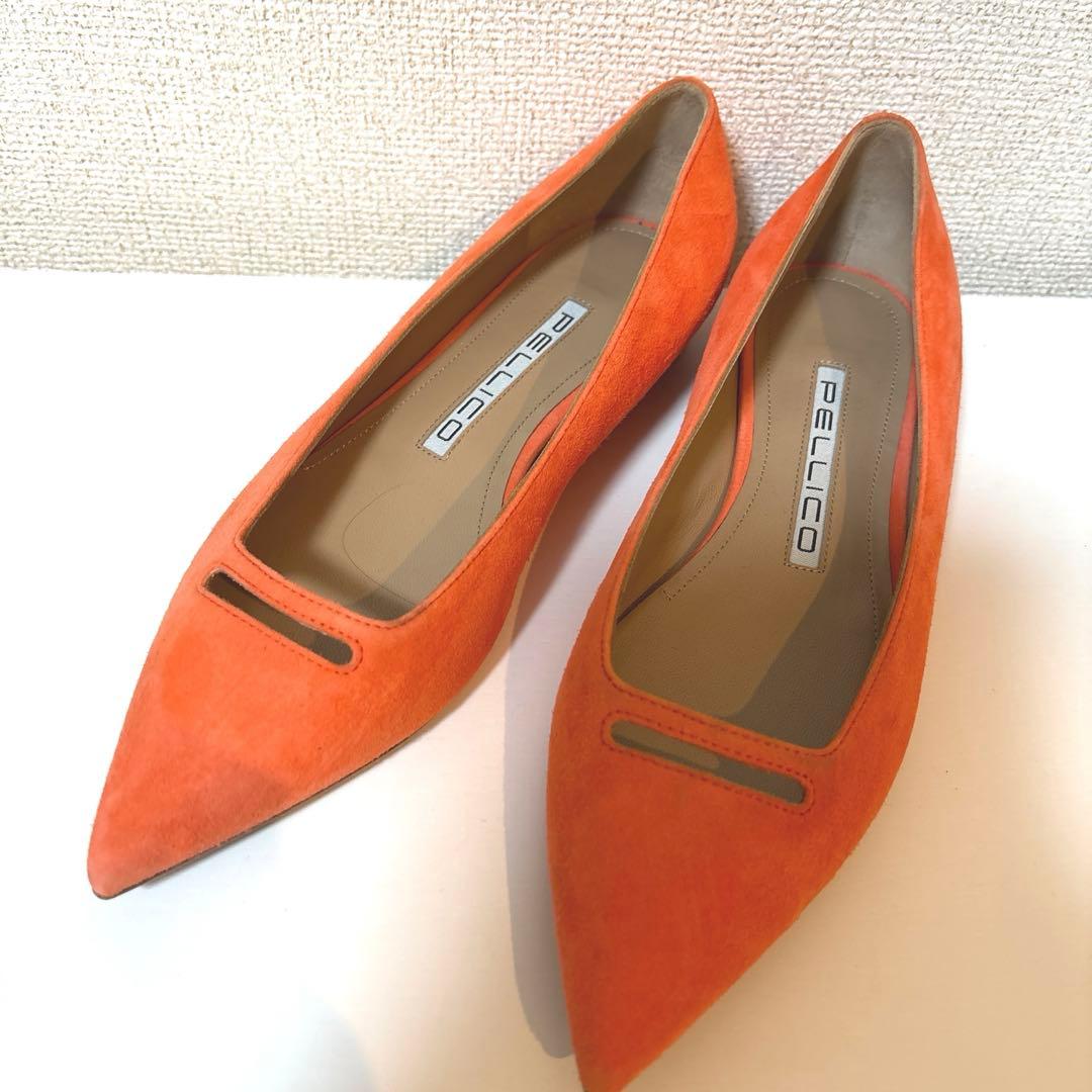 PELLICO ペリーコ アネッリ　パンプス スエード　36 フラット