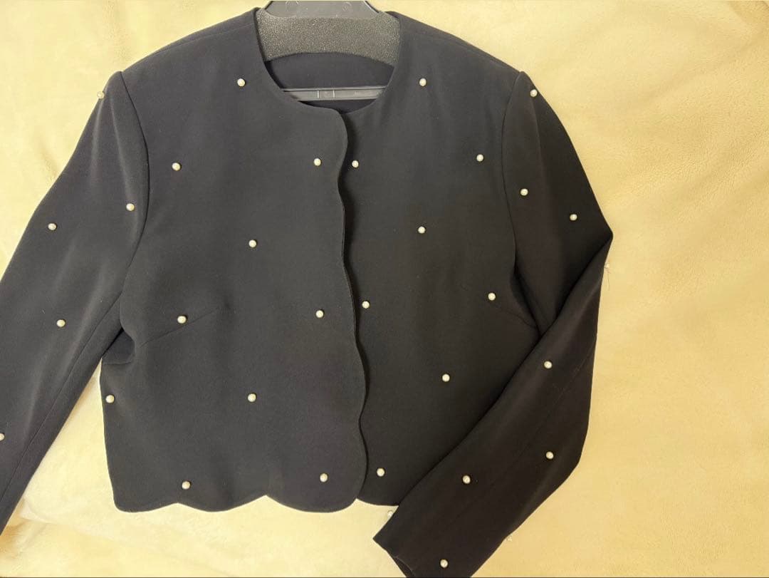 TSURU BY MARIKO OIKAWA パール付きジャケット　新品未使用