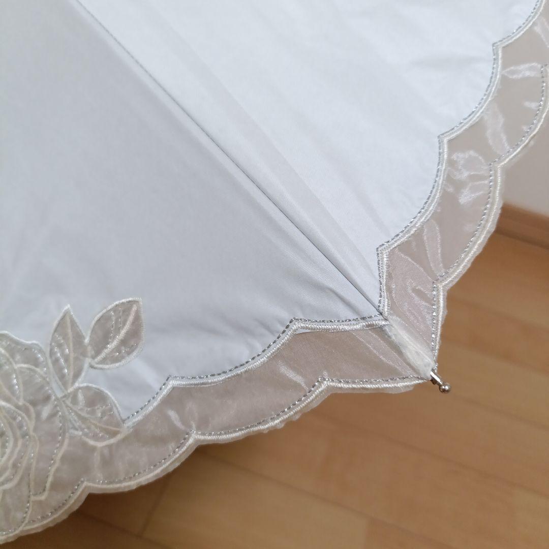 ゆみ【新品】ランバンコレクション　 晴雨兼用 折畳み日傘