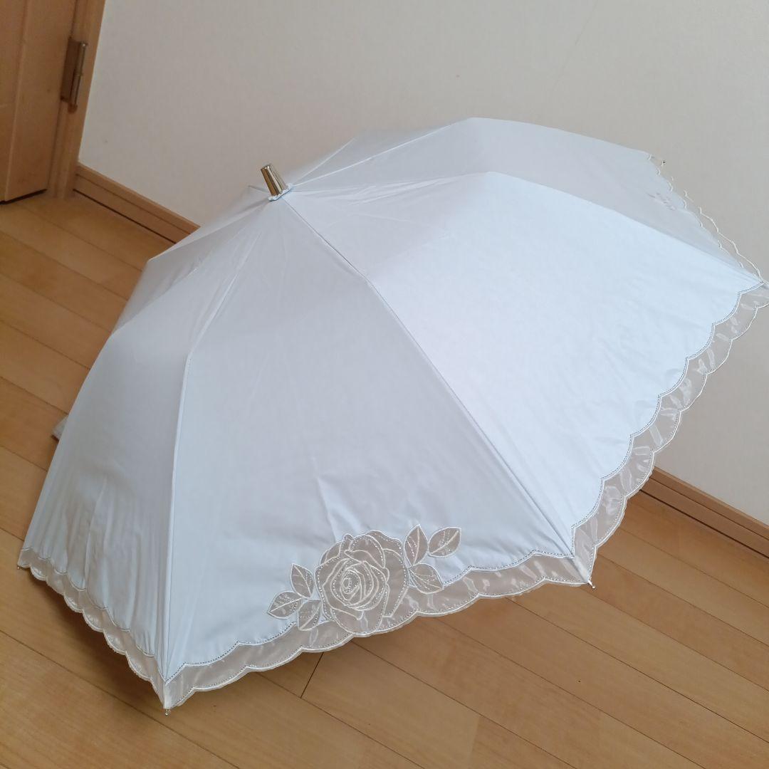 ゆみ【新品】ランバンコレクション　 晴雨兼用 折畳み日傘