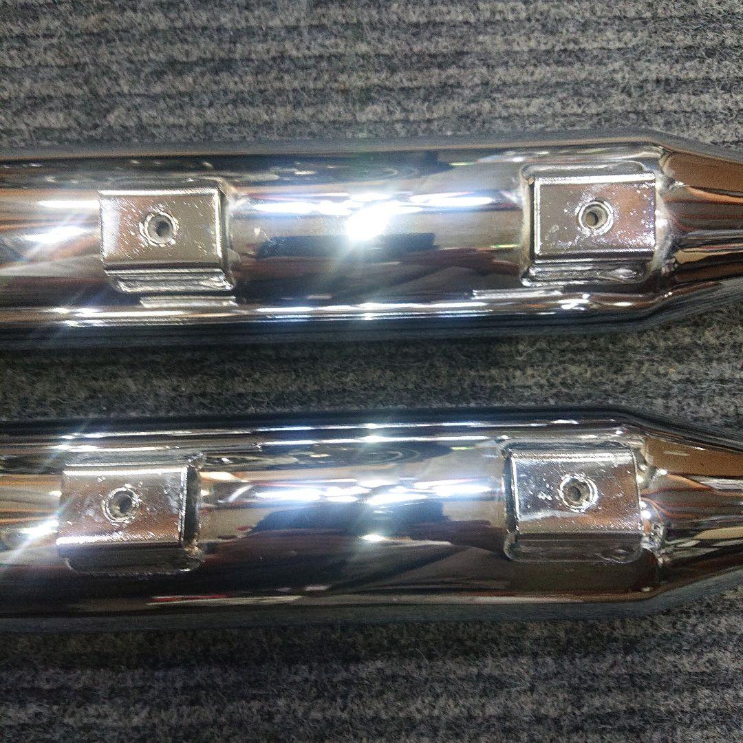 クロームワークス ソフテイル用スリップオンマフラー