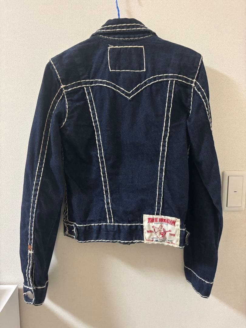 TRUE RELIGION ネイビー デニムジャケット XS