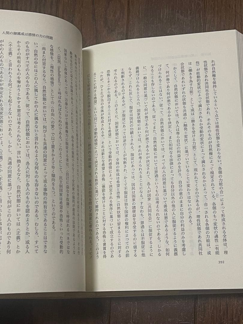 スピノザ『エチカ』の研究 : 『エチカ』読解入門⚠️カバー、帯に劣化有り