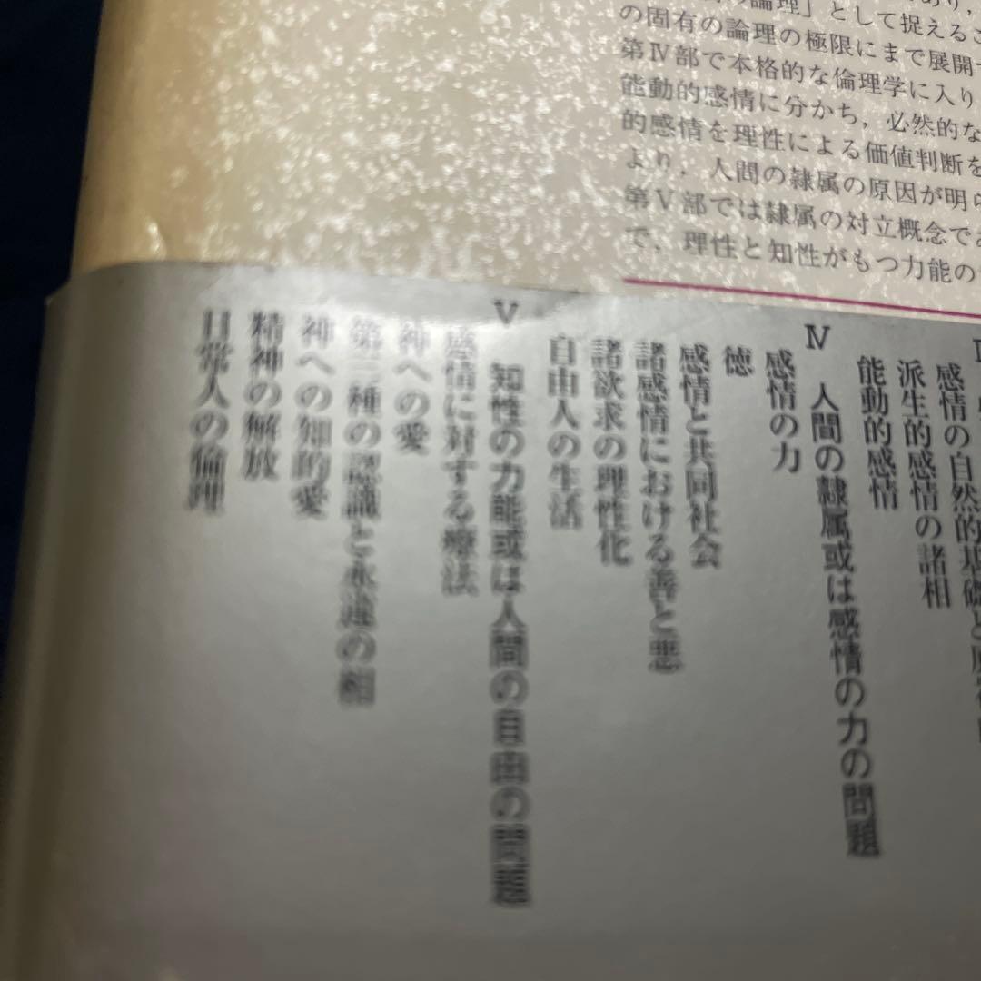 スピノザ『エチカ』の研究 : 『エチカ』読解入門⚠️カバー、帯に劣化有り