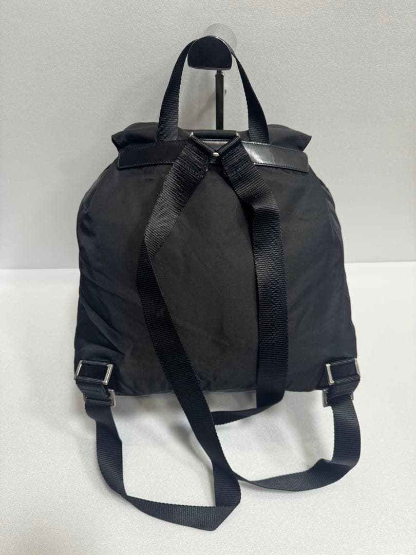 美品 PRADA（プラダ）バックパック デイパック ポコノ 三角ロゴ