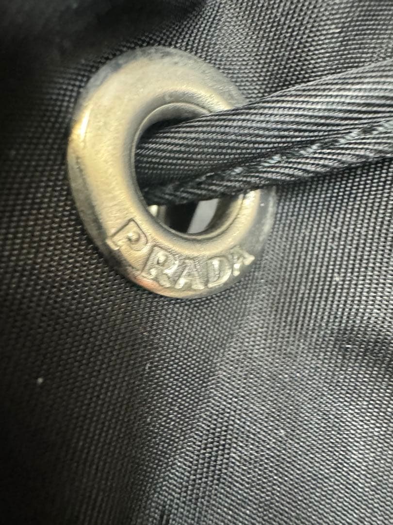 美品 PRADA（プラダ）バックパック デイパック ポコノ 三角ロゴ