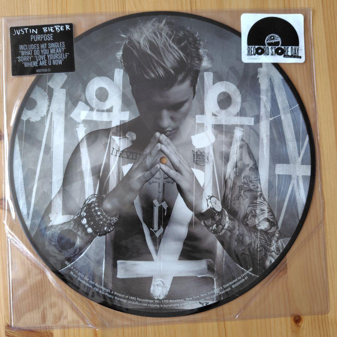 Justin Bieber Purpose ピクチャーディスク　レコード