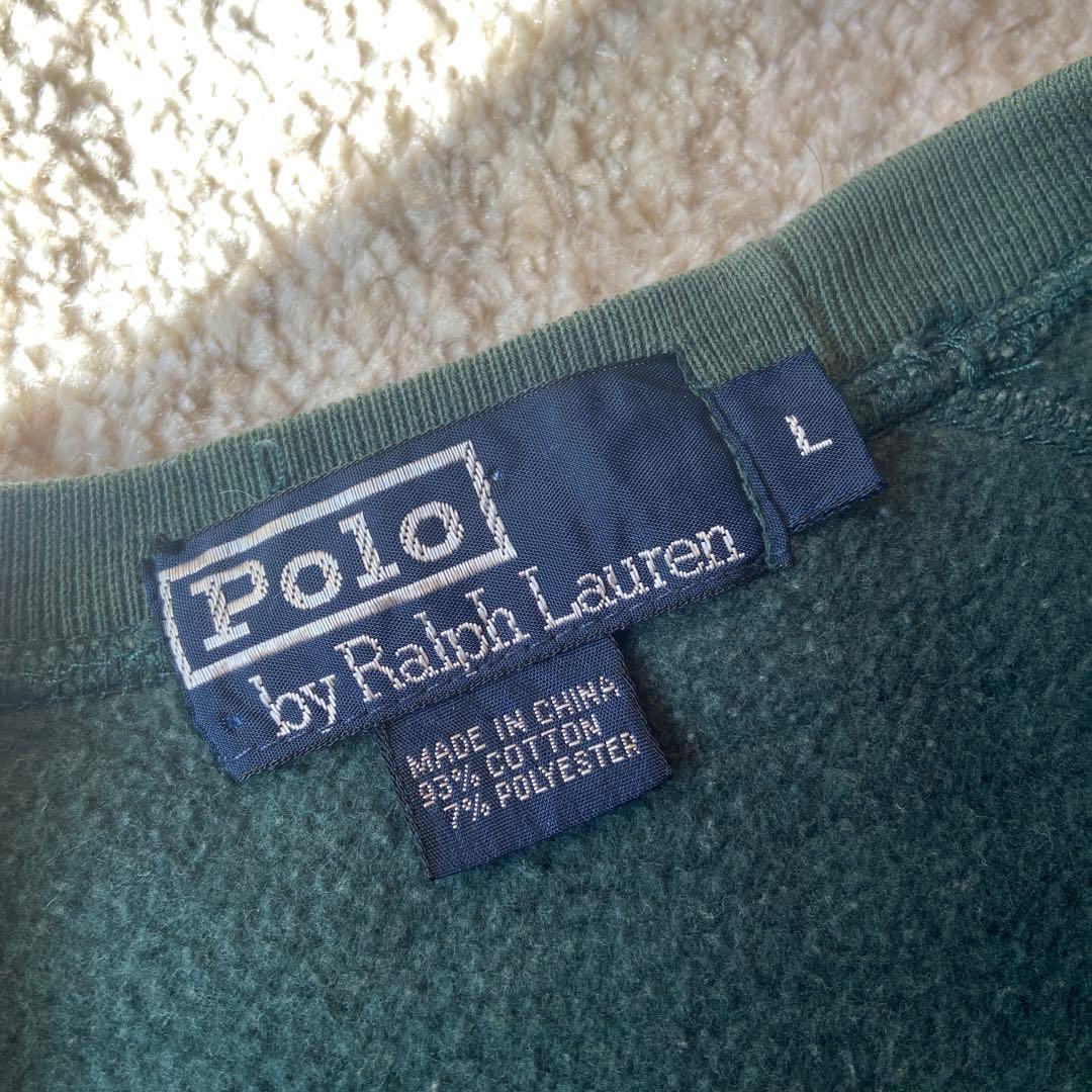 値下げ◎【希少】POLO ポロバイラルフローレン スウェット L ポロベア