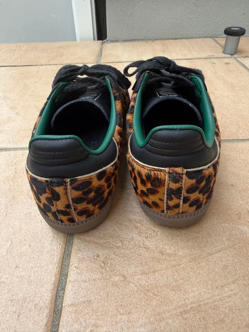 訳アリ！adidas Samba OG レオパード