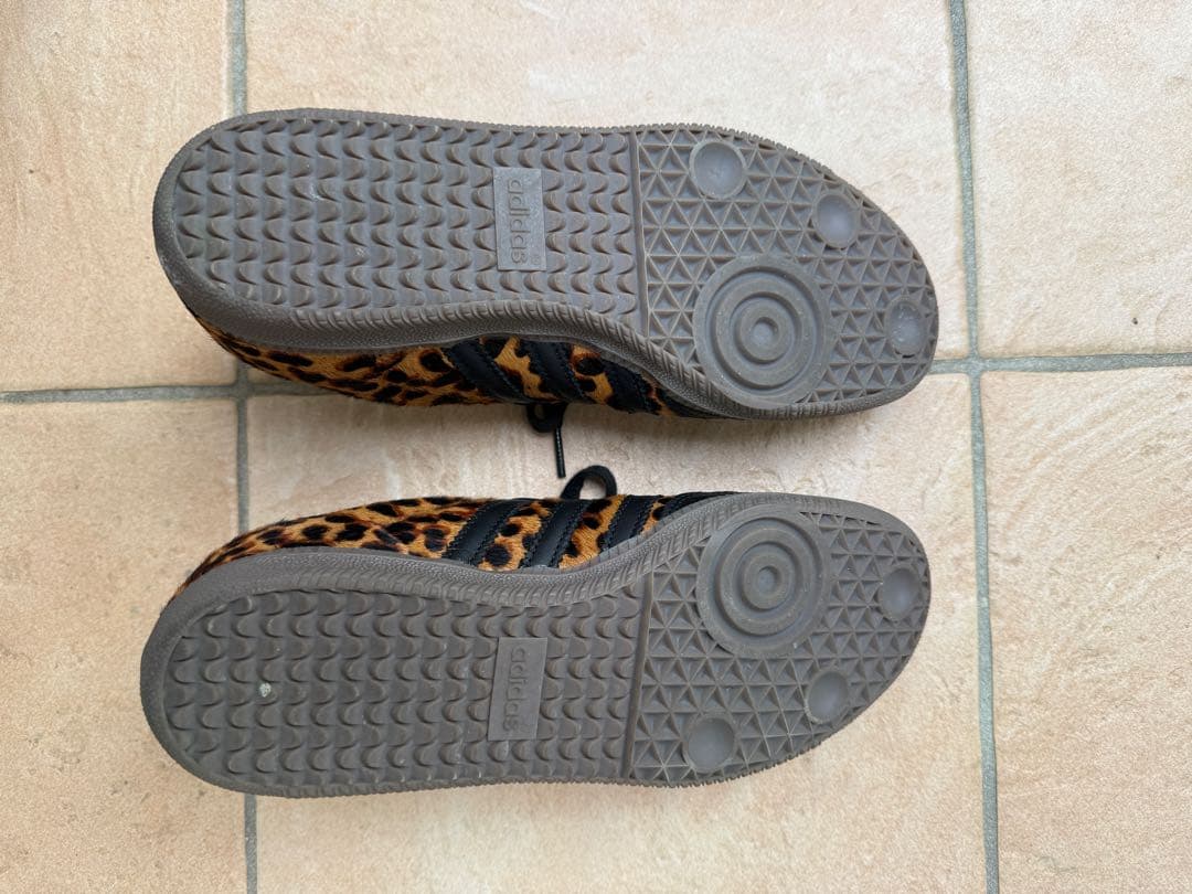訳アリ！adidas Samba OG レオパード