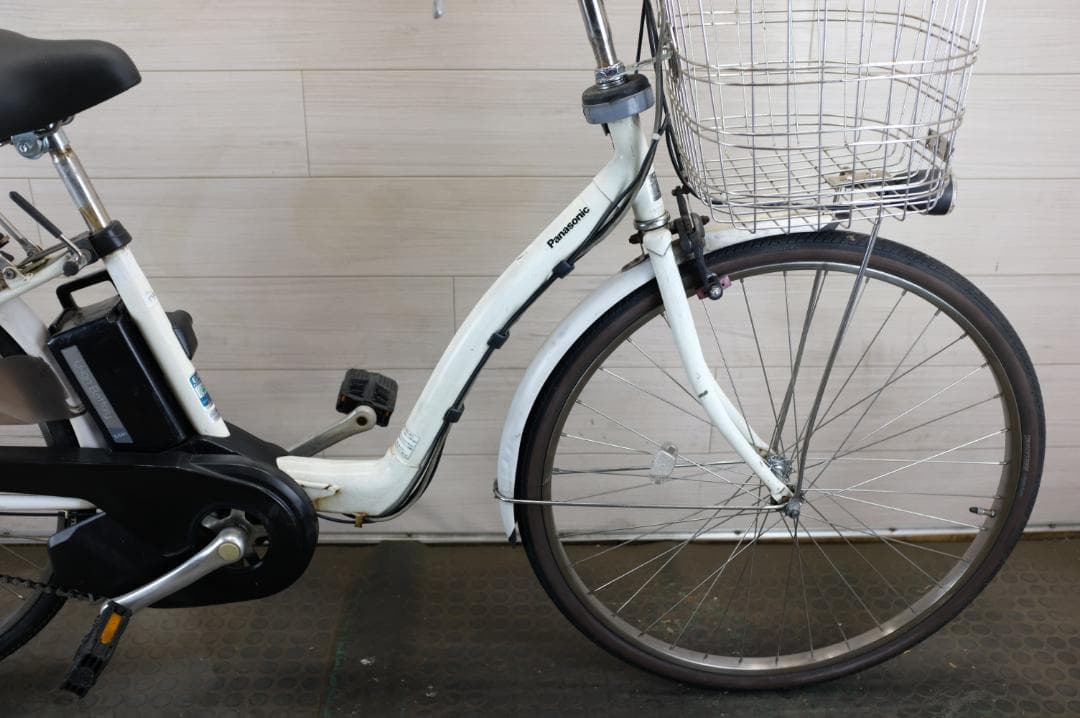 電動自転車 パナソニック　26インチ　3段　6.6Ah（5点灯）充電器あり