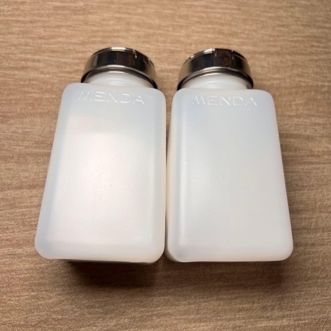 【新品・未使用】MENDA メタルヘッド ディスペンサーロック付 6oz 2個