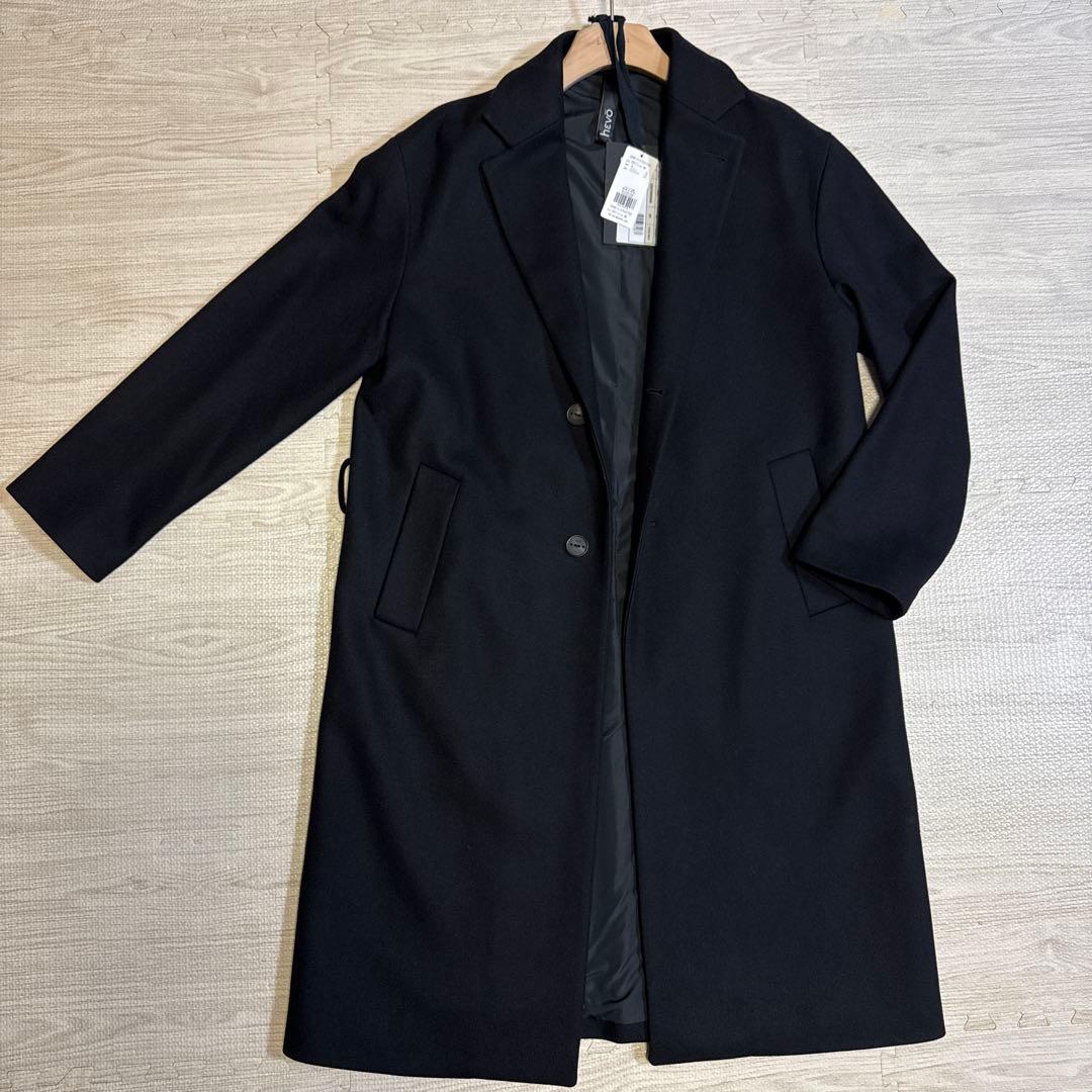 【未使用に近い】HEVO イーヴォ チェスターコート CISTERNINO 48