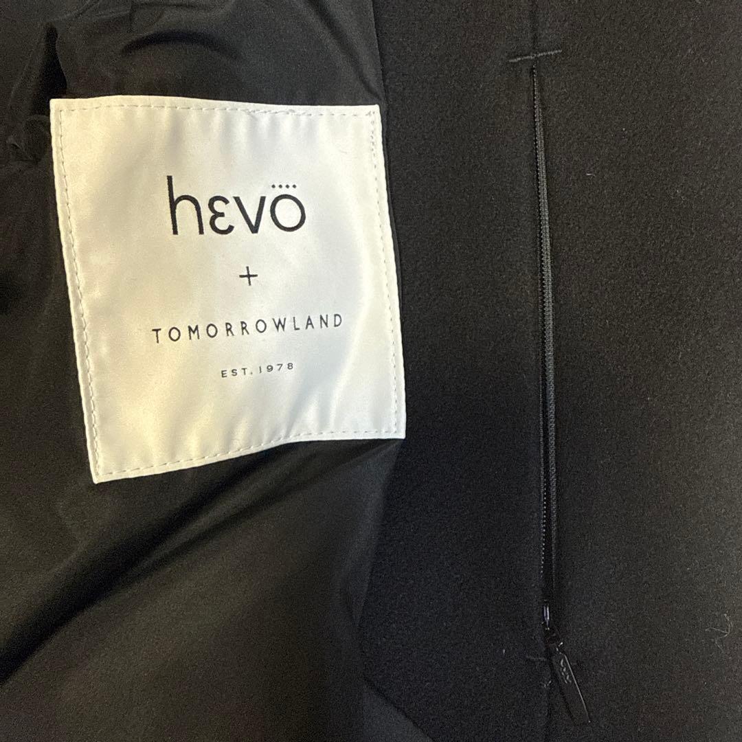 【未使用に近い】HEVO イーヴォ チェスターコート CISTERNINO 48