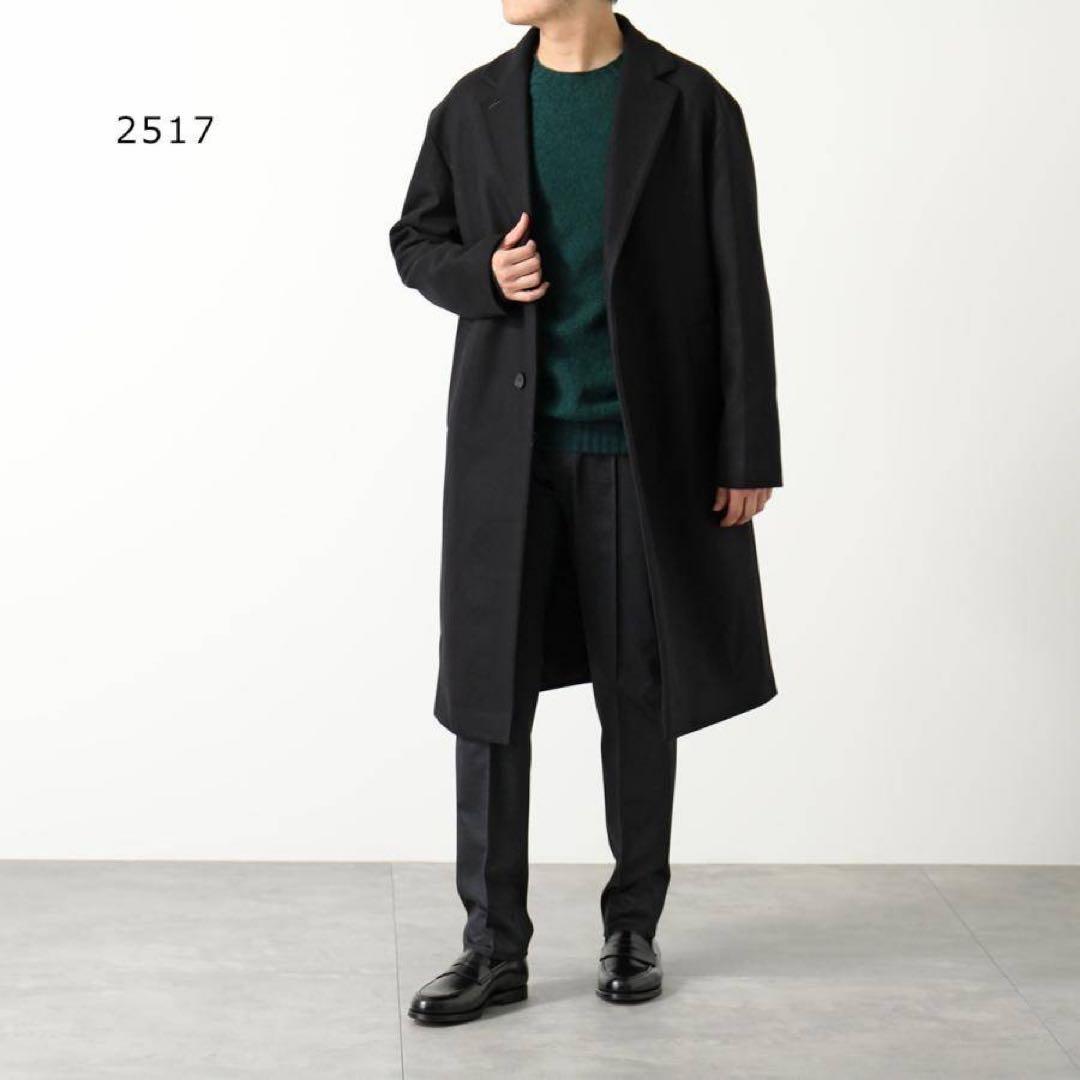 【未使用に近い】HEVO イーヴォ チェスターコート CISTERNINO 48