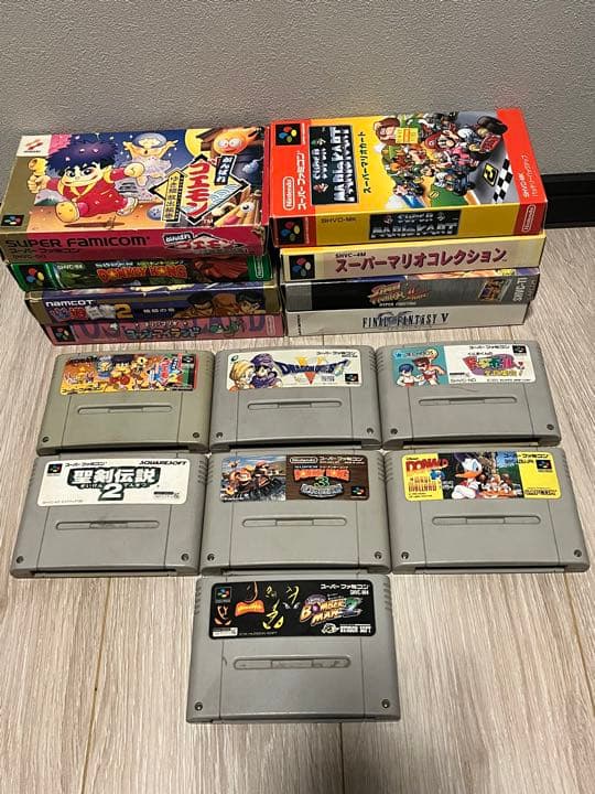 スーファミ カセット バラ売り 箱あり も☆
