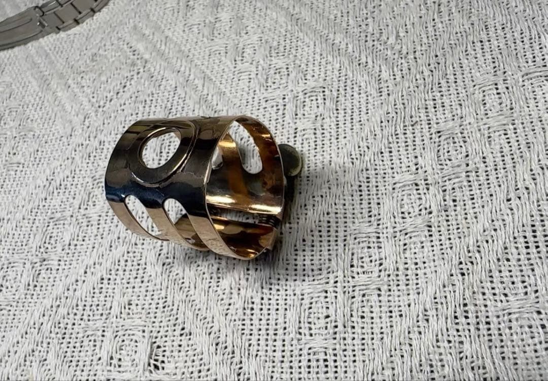 【早い者勝ち】ウッドストーン　最上位アルトサックスリガチャーSSPGP