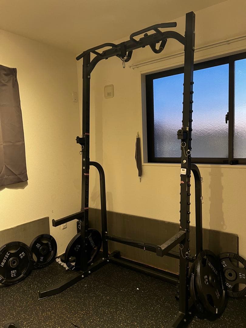 ワサイ MK780 バーベルラック 懸垂バー付き