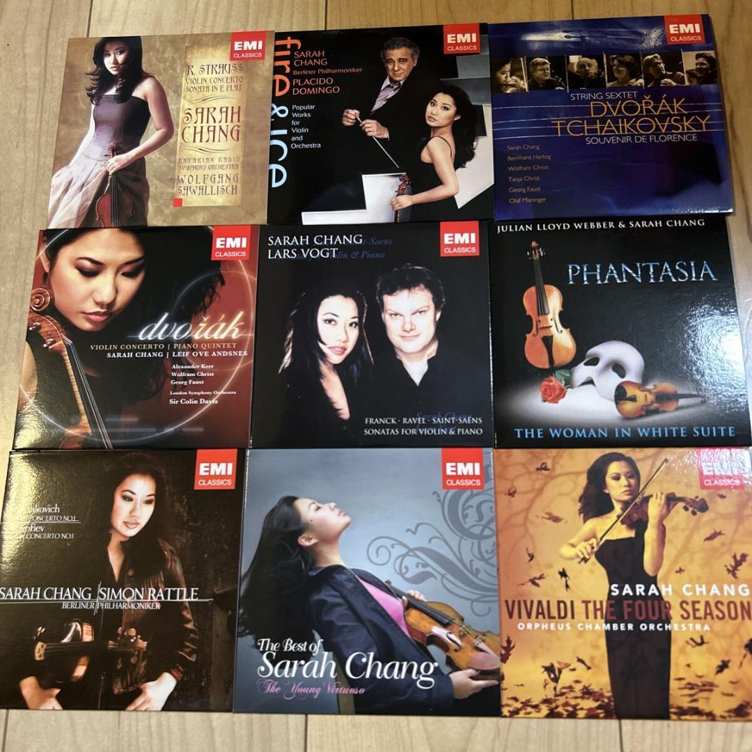 【盤面良好・韓国限定BOX・19CD+DVD】サラ・チャン【EMI録音全集】