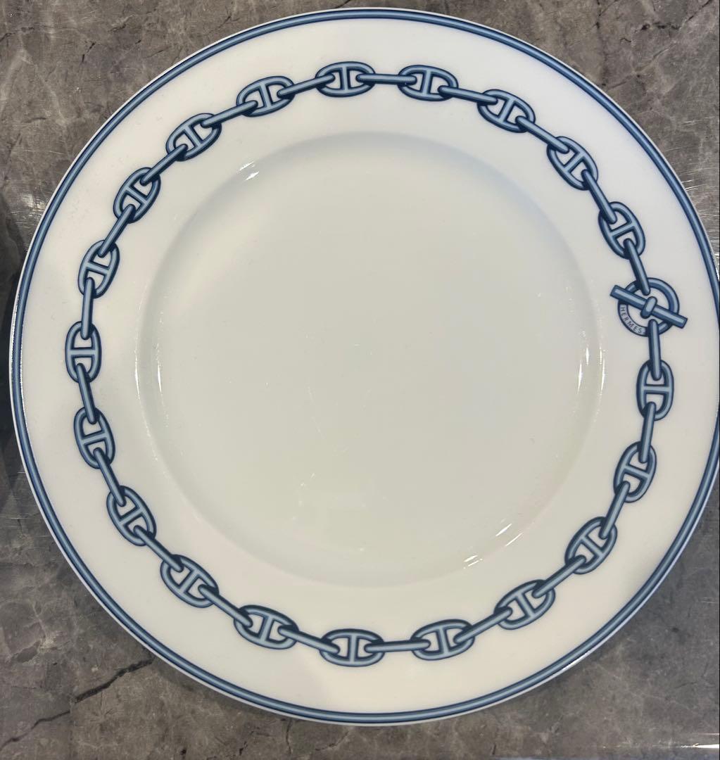 エルメス　シェーヌダンクル　お皿　2枚セット