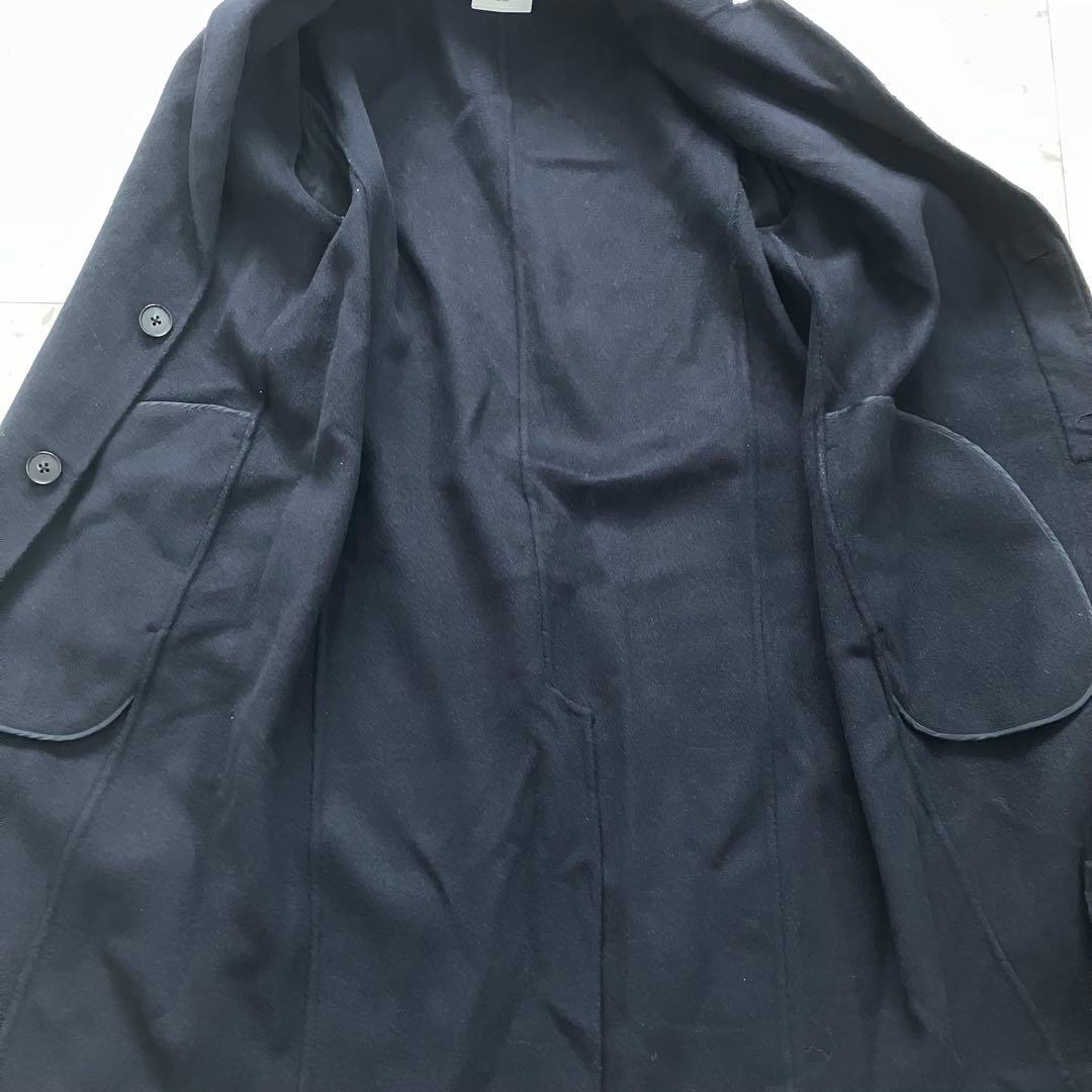 ルグラジック ウールリバーチェスターコート ネイビー 36 タスマニアウール