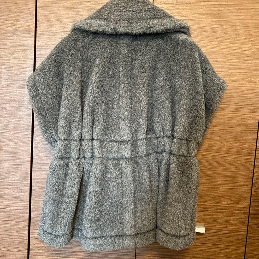 お値下げ中　maxmara テディベアケープnew abavo smサイズ