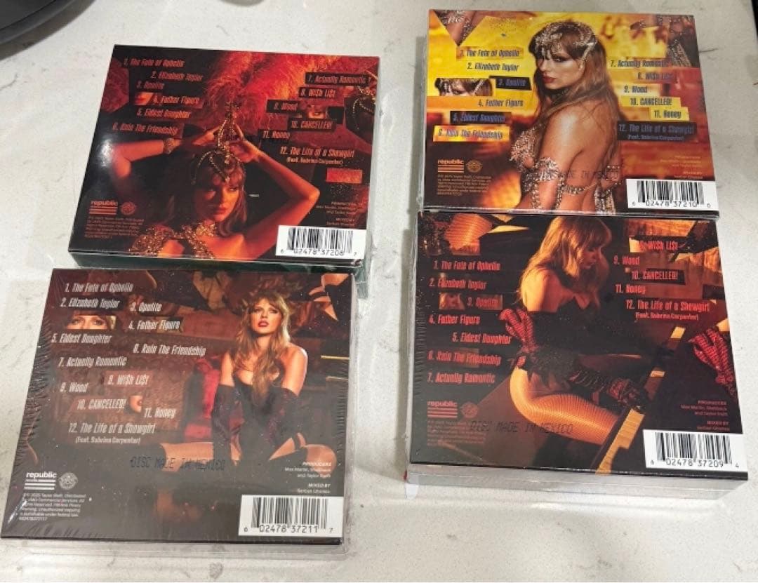 The Life Of A Showgirl Deluxe CD Taylor✨