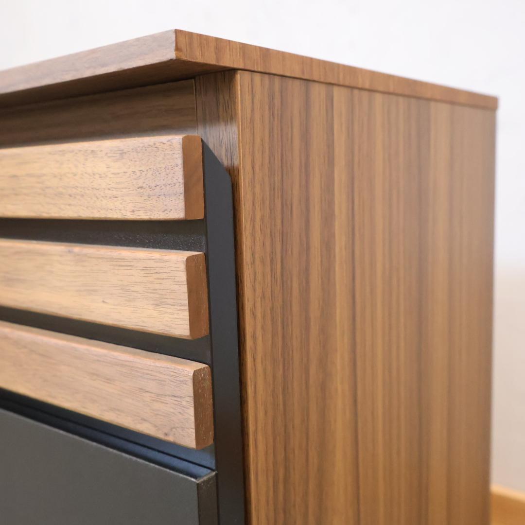 アルススタイル ウォールナット カウンター下収納 サイドボード リビングボード