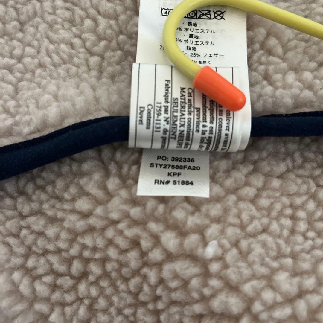 値下げ‼️ パタゴニア　リバーシブル　ビビー　ダウンベスト　ボア　L