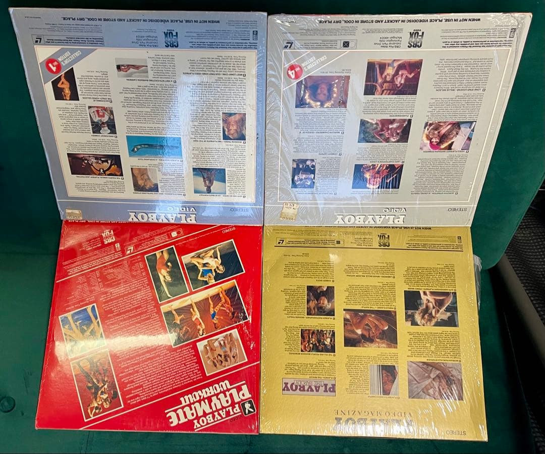 レア プレイボーイ レーザーディスク 4枚 セット VIDEO MAGZINE