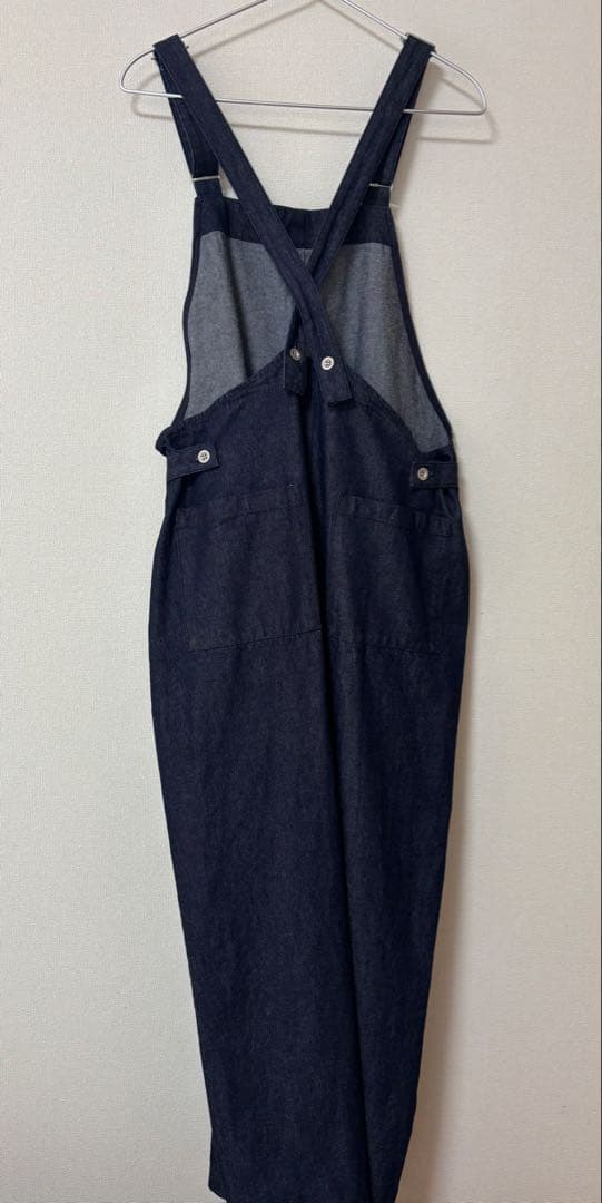 バッククロスサロペット／かぐれ（kagure） インディゴブルー