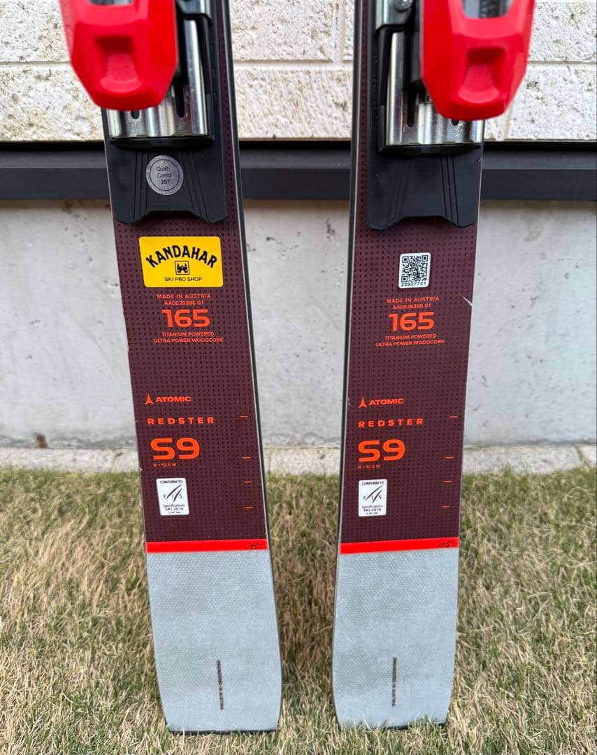 スキー ATOMIC REDSTER S9 165cm ICON RS16