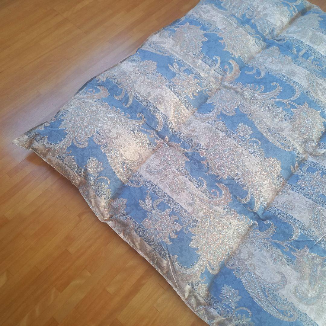 羽毛布団 増量 SDGS リフレッシュ羽毛 高密度生地 清潔 安心 日本製B⑲