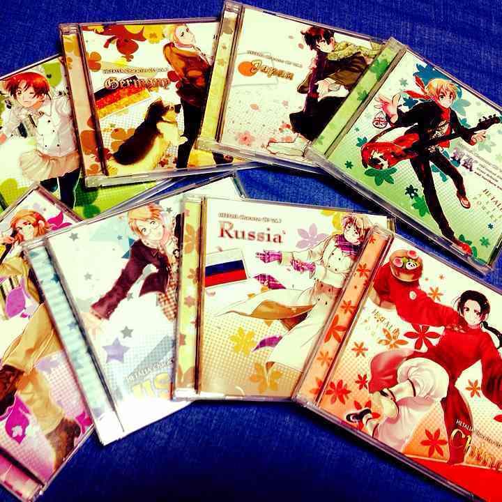 ヘタリア キャラクターCD集♡特典BOX付き