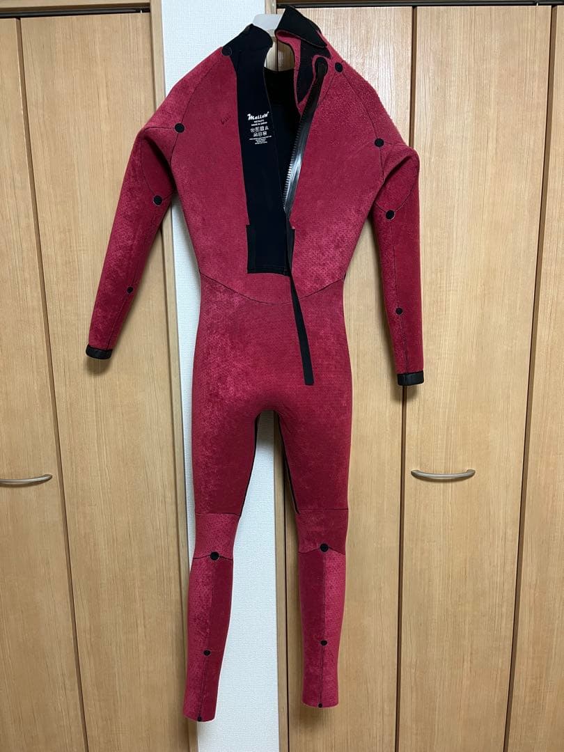 最終値下　merrow ウェットスーツ ジャージフルスーツ 5mmブラック　ML