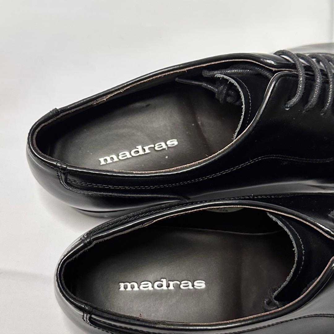 美品☆マドラス☆革靴☆ストレートチップ☆ブラック☆26cm☆本革☆193☆