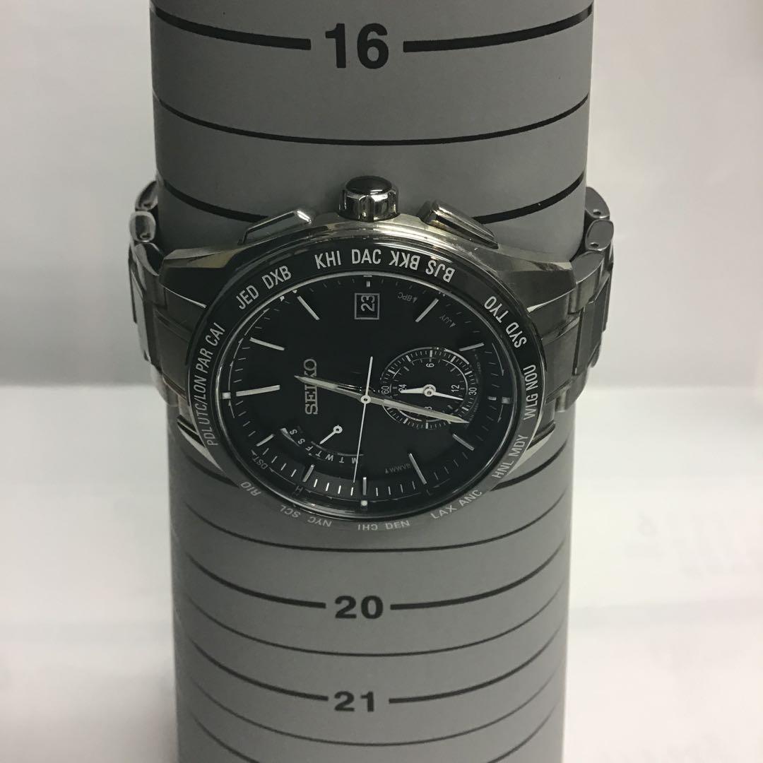 ❣️SEIKO セイコー❣️ブライツソーラー電波時計 ブラックSAGA167 日本製