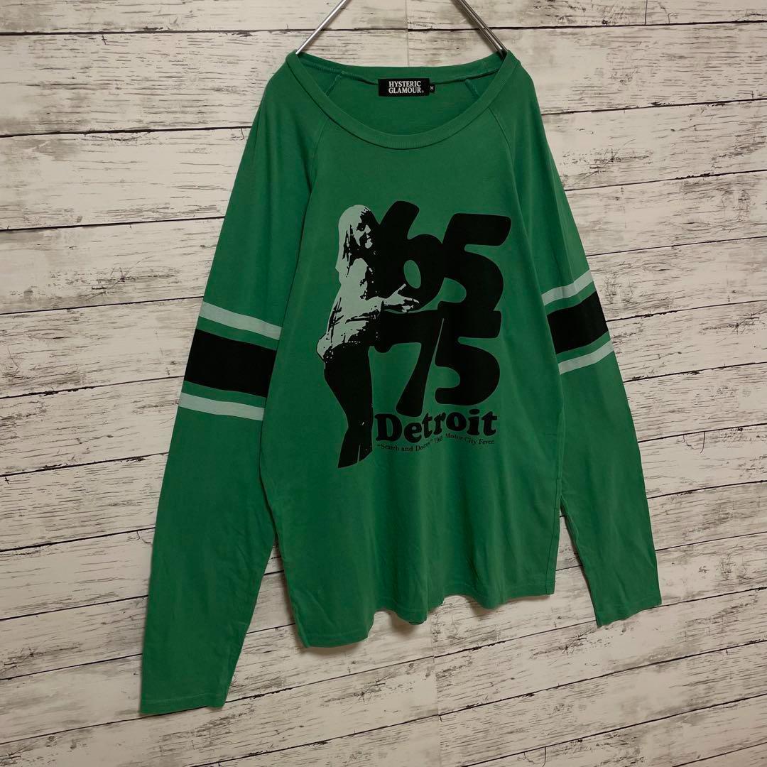 564【風星様】ヒステリックグラマー♤ビッグロゴ　ヒスガール　長袖ロンT