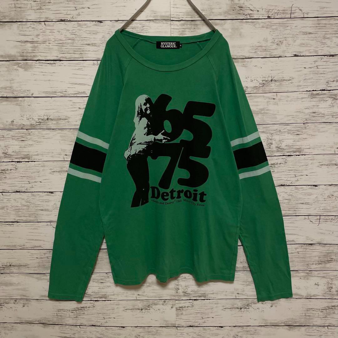 564【風星様】ヒステリックグラマー♤ビッグロゴ　ヒスガール　長袖ロンT