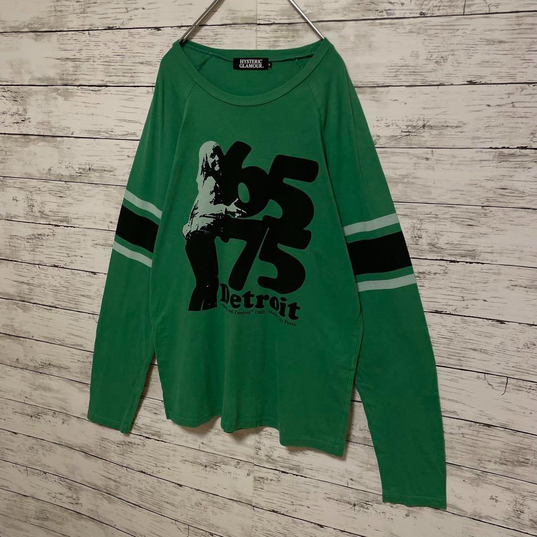 564【風星様】ヒステリックグラマー♤ビッグロゴ　ヒスガール　長袖ロンT