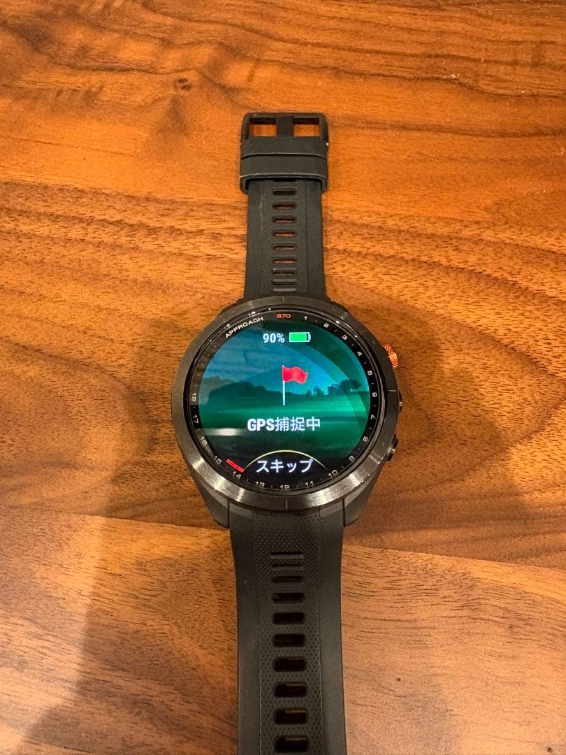 【美品】GARMIN APPROACH S70 GPSゴルフウォッチ 47mm