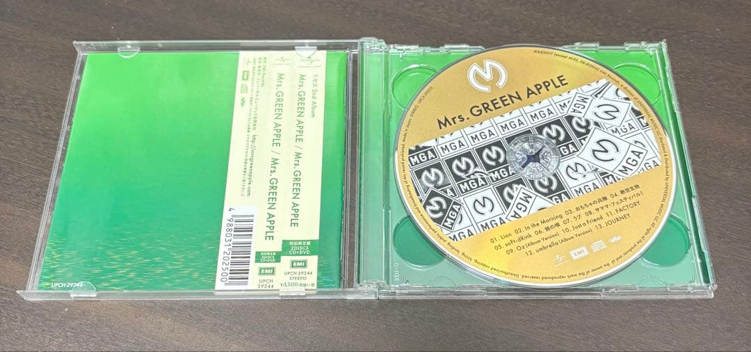 Mrs. GREEN APPLE 2枚組CD