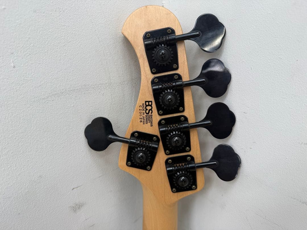 SI358☆バッカス☆クラフトシリーズ☆ギター☆ジャズ☆ベース☆4弦☆日本製