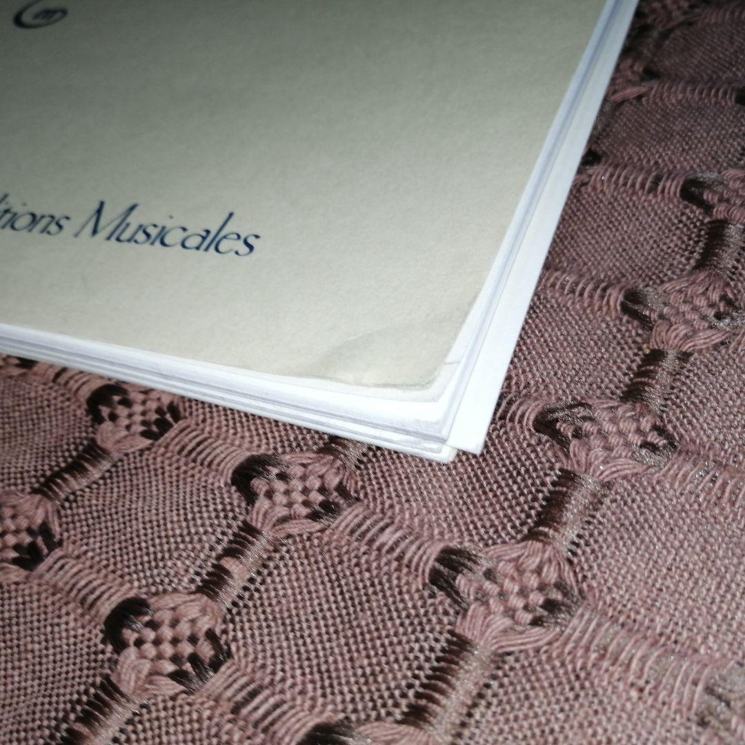 【楽譜】パート譜　メシアン 世の終わりのための四重奏曲