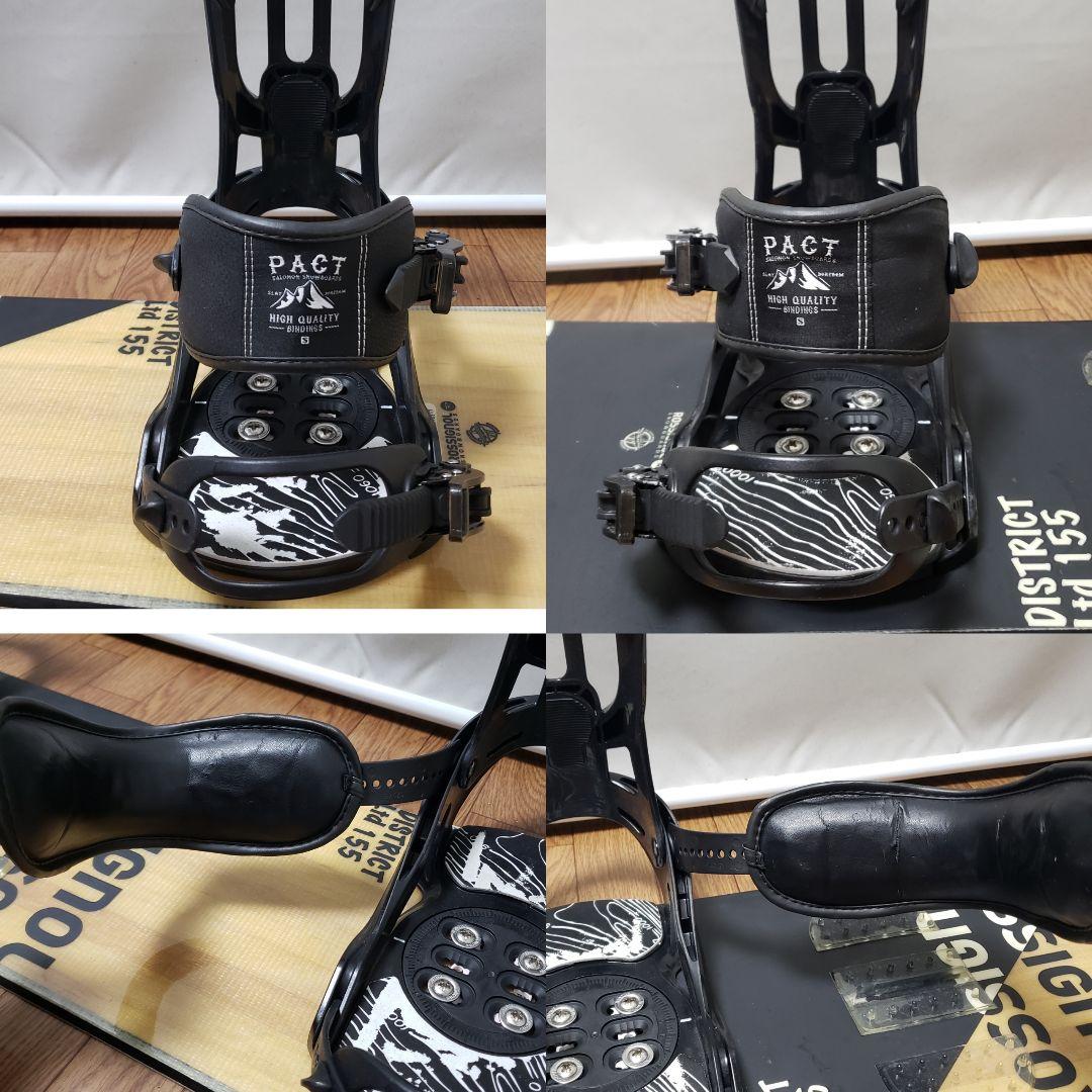 ROSSIGNOL SALOMON 155cm スノーボードセット