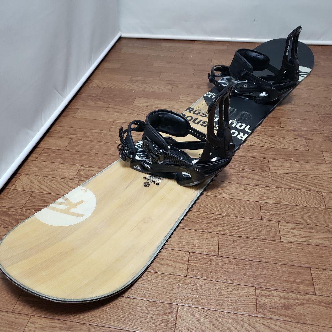 ROSSIGNOL SALOMON 155cm スノーボードセット