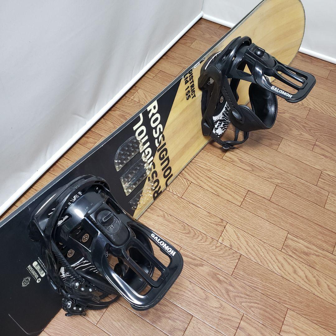 ROSSIGNOL SALOMON 155cm スノーボードセット
