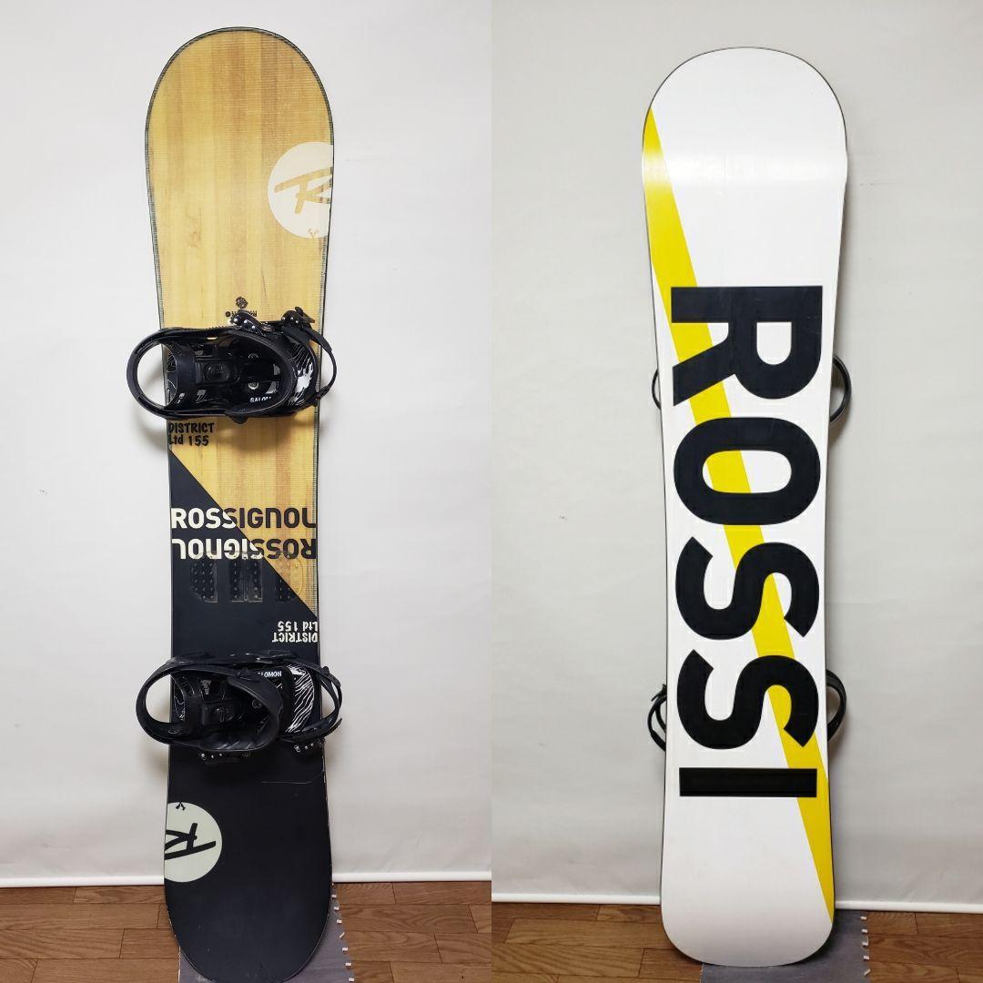 ROSSIGNOL SALOMON 155cm スノーボードセット