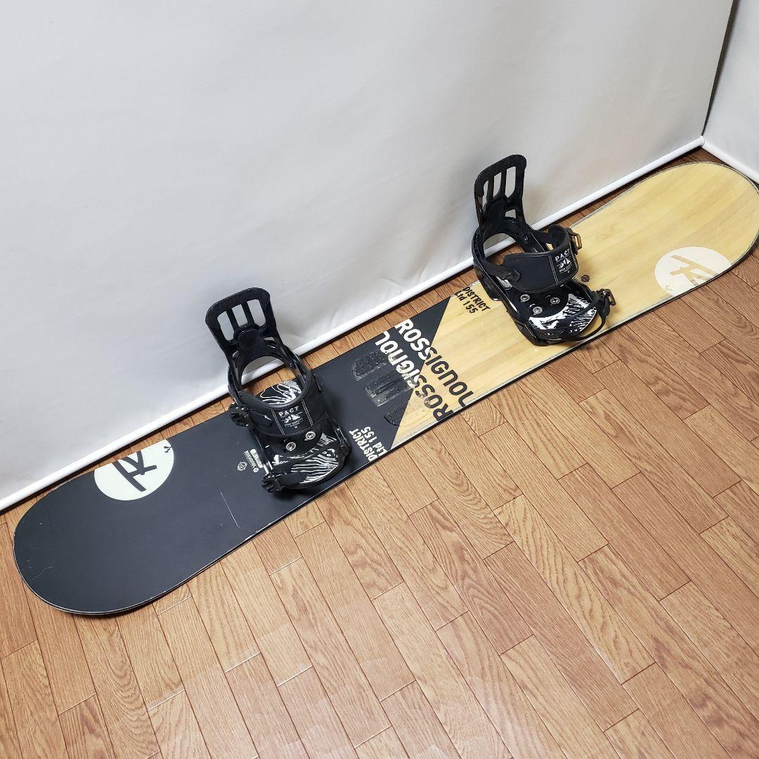 ROSSIGNOL SALOMON 155cm スノーボードセット