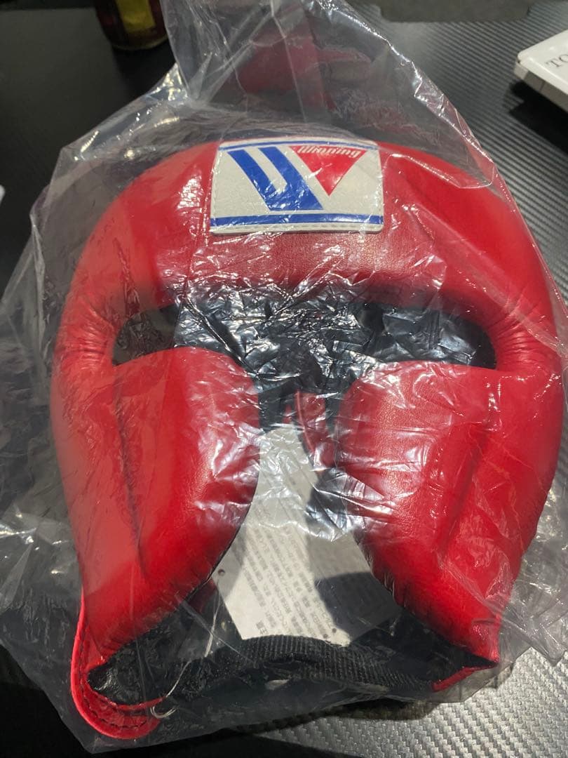 Winning ヘッドギア 赤 Mサイズ